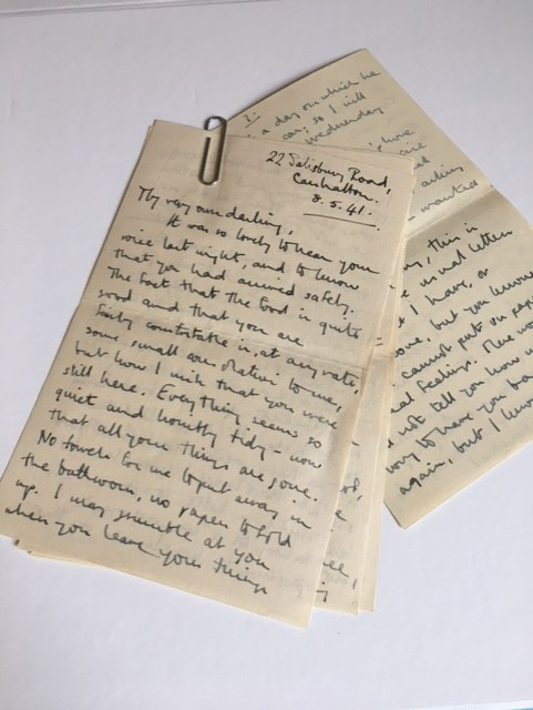 The letter she sent when my sister was born.png